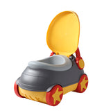 Cute Blue Sports Car Baby Potty Training Seat with Lid & Detachable Potty Bowl Potty Seat, Toilet Seat M8891