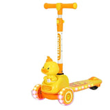 Baby dreams 3 in 1 Cartoon kids pedal scooter with music and light BD131