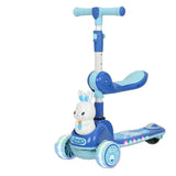 Baby dreams 3 in 1 Cartoon kids pedal scooter with music and light BD131
