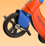 Baby dreams Children′s Tricycle Cyclist Push 1-6 Year Old Child Toy Bike with Music Baby Pedal BikeTricycle Push and Foot Power for Baby BD137