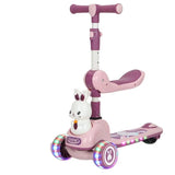 Baby dreams 3 in 1 Cartoon kids pedal scooter with music and light BD131