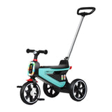 2 in 1 Toddler Stroller pram and Pedal tricycles with music headlights,Kids trikes with Detachable Parent Handle,Parent Steering Trolley for 1-3 Years Old Boys and Girls,135° Limit Steering Handlebar,Foam Wheel BD129