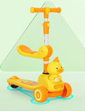 Baby dreams 3 in 1 Cartoon kids pedal scooter with music and light BD131
