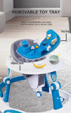 Multi-Function Foldable Baby Walker with Silent Wheels & Toy Tray BD230