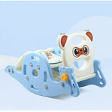 3 in 1 Rocking Chair Toy with Baby Slide & Basket Ball Stand – Foldable, Indoor & Outdoor Use, for 1-3 Aged Toddlers & Kids BD297
