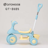 Baby dreams Children Ride On Tricycle Rotary Seat Push Pedal Car Trike For Kids With 3 Wheels and Parent push handle BD135