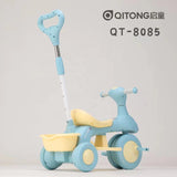 Baby dreams Children Ride On Tricycle Rotary Seat Push Pedal Car Trike For Kids With 3 Wheels and Parent push handle BD135