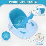 Portable Baby Bath Chair Bath Tub, Baby Bath Support New Born Baby Bather for 6-18 Months Babies BD257