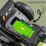 Kawaii Kids 6V Battery Bike rideon  Music, LED Lights  Manual Control  Battery-Operated Ride-On Bike with Backrest BD214