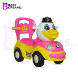 Duckling with Light and Music Ride on Tolo Push Car 4 Wheel Car For Kids BD032