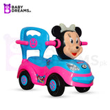 Mickey Mouse With Light and Music Ride on Tolo Push Car 4 Wheel Car For Kids BD029