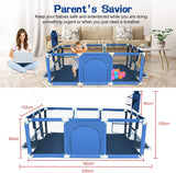Kids Furniture Playpen, Game Fence For Children Dry Ball Pool with Safety Barriers BD234