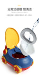 Cute Blue Sports Car Baby Potty Training Seat with Lid & Detachable Potty Bowl Potty Seat, Toilet Seat M8891