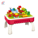 2 in 1 Creative Building Block Puzzle & Drawing Board Table BD206