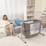 Cool Baby 4 in 1 Bedside Bassinet with Remote Control BD224