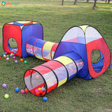 4-in-1 Play Tent Children’s Tent with Tunnel for Home and Garden BD279