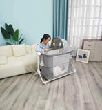 4-in-1 Multifunctional Electric Co- Sleeping Bedside Bassinet BD221
