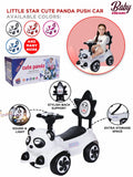 Cute Panda With Music Ride on Tolo Push Car 4 Wheel Car For Kids BD025