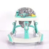 Multi-Function Foldable Baby Walker with Silent Wheels & Toy Tray BD230