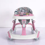 Multi-Function Foldable Baby Walker with Silent Wheels & Toy Tray BD230