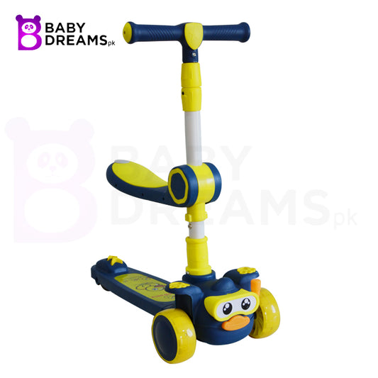 Fish scotty for kids with light and music colourful design BD196