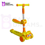 Fish scotty for kids with light and music colourful design BD196