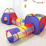 4-in-1 Play Tent Children’s Tent with Tunnel for Home and Garden BD279