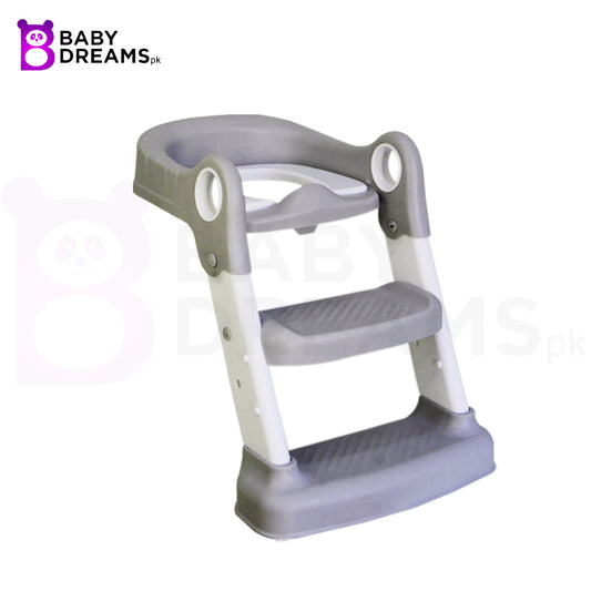 Infant Potty Training Potty Chair, Toddler Potty For Children With A Step-stool Foldable Wide Non-slip Steps - 718