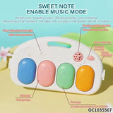 Multifunctional 2-in-1 baby pedal piano fitness rack walker for newborn BD218