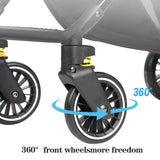 Lightweight Baby Stroller, Foldable and Easy to Store, Suitable for Sitting and Lying BD 223
