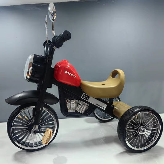 Children's Tricycle with Front LED Lights BD254