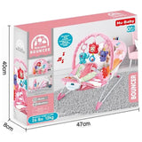 Hu Baby Infant to Toddler Bouncer With 3 Recline Options BD233