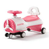 Wiggle Scooter Kids Ride On Car Airplane Wiggle Car with Music Light and Silent Wheel BD287