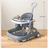 Folding Baby Walker Sit-to-Stand Learning Walker Kids BD227