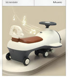 Wiggle Scooter Kids Ride On Car Airplane Wiggle Car with Music Light and Silent Wheel BD287