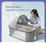 4-in-1 Multifunctional Electric Co- Sleeping Bedside Bassinet BD221
