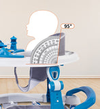 Multi-Function Foldable Baby Walker with Silent Wheels & Toy Tray BD230