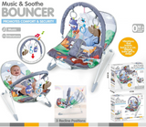 Hu Baby Infant to Toddler Bouncer With 3 Recline Options BD233