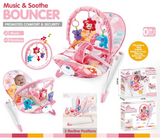 Hu Baby Infant to Toddler Bouncer With 3 Recline Options BD233
