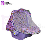 Classic New Born Baby Carry Cot Seat Carrier Car Seat with Mosquito Net BD006