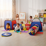 4-in-1 Play Tent Children’s Tent with Tunnel for Home and Garden BD279