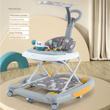 Foldable Baby Walker and Swing with Cushioned Seat and Umbrella BD 222