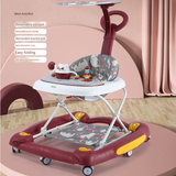 Foldable Baby Walker and Swing with Cushioned Seat and Umbrella BD 222