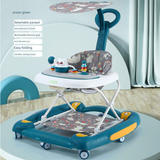 Foldable Baby Walker and Swing with Cushioned Seat and Umbrella BD 222