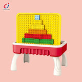 2 in 1 Creative Building Block Puzzle & Drawing Board Table BD206