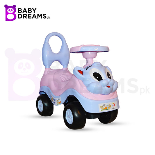 Jungle Cat with Music Ride on Tolo Push Car 4 Wheel Car For Kids BD031