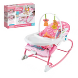 Infant To Toddler 2 In 1 Rocker & Dining Chair With Music BD241