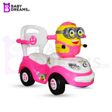 Minion With Light and Music Ride on Tolo Push Car 4 Wheel Car For Kids BD030