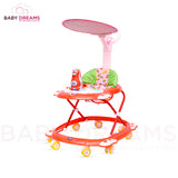 Penguin Baby Walker stroller and Umbrella roof with light and music imported made for kids BD046