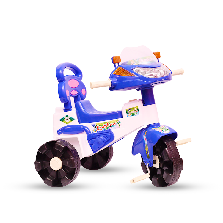 Rainbow Tricycle With Light and Music For Kids Toy Outdoor Play Ride o Babydreamspk
